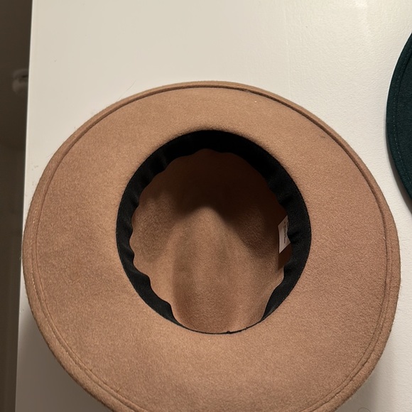 Wool brim hat beige tan - Picture 2 of 3